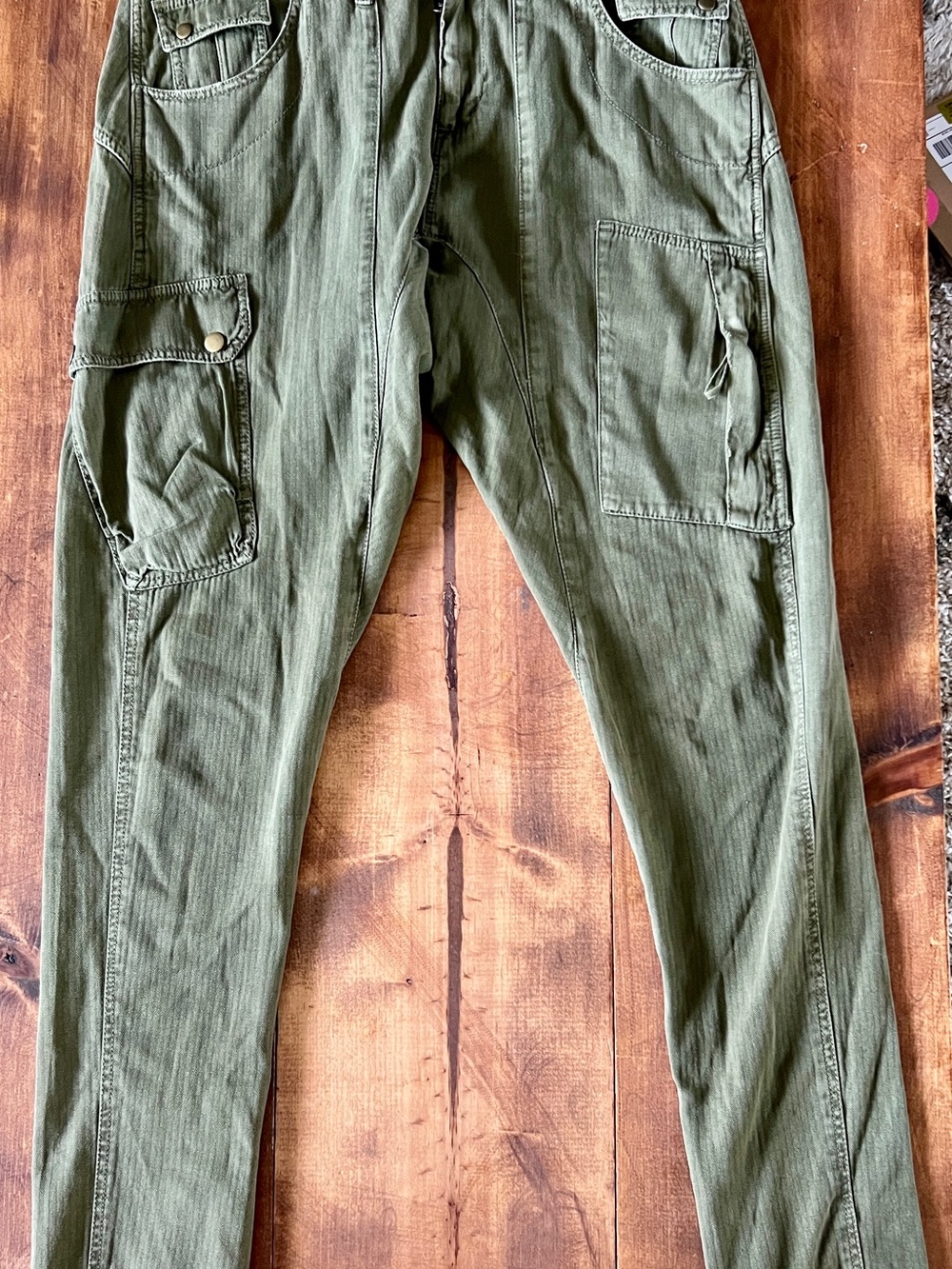 Free People Rule Breaker Harem Utility Cargo Pants - Picture 2 of 12